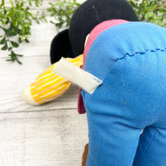 VINTAGE 1970's Mickey Mouse Plush Doll - Picture 7 of 10